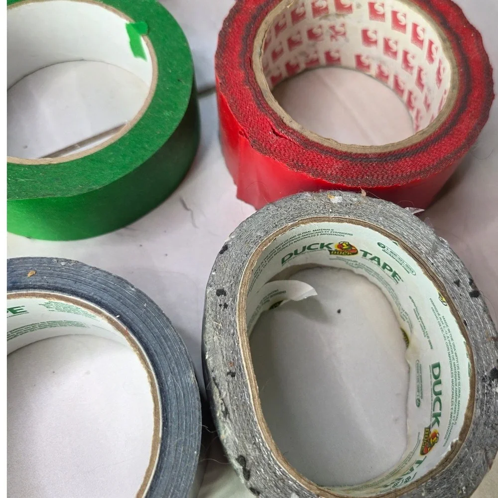 Duct Gaffers Tape Rolls‎ 3M Duck Shurtape Scapa Lot of 7 Assorted S2